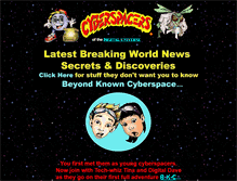 Tablet Screenshot of cyberspacers.com